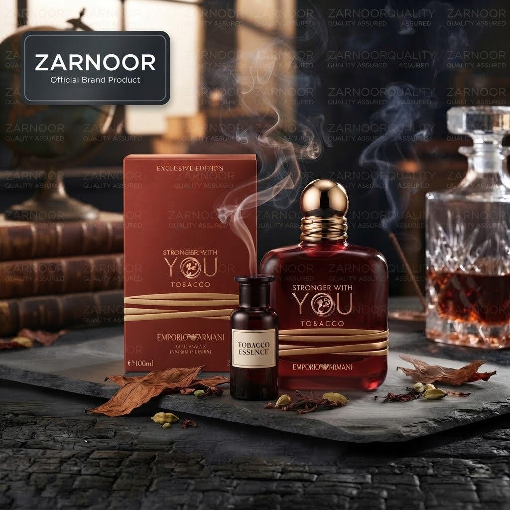 Zarnoor Emporio Armani Stronger With You Tobacco Eau de Parfum for Men - 100ml