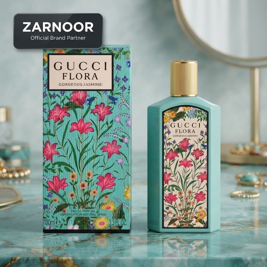 Gucci Flora Gorgeous Jasmine Eau de Parfum for Women - 100ml