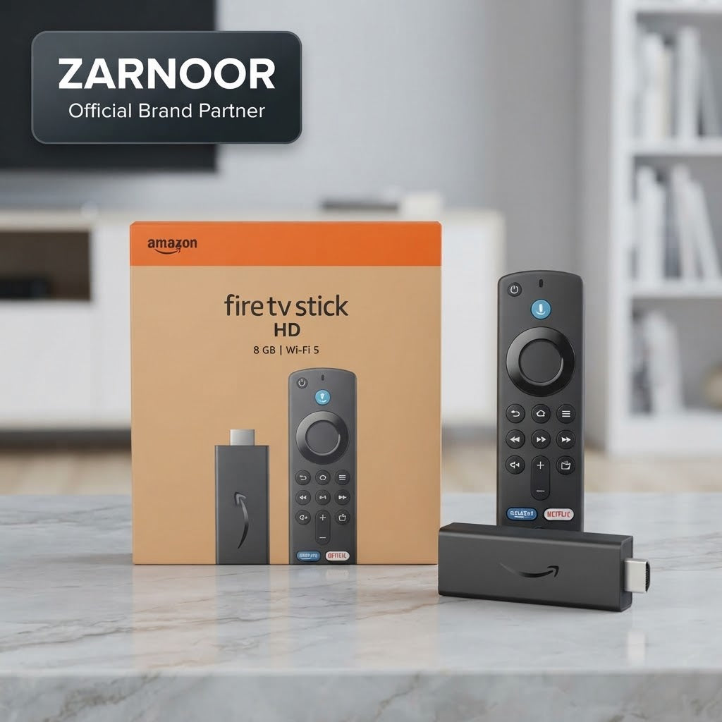 Amazon Fire TV Stick HD Streaming Device (8GB, Wi-Fi 5) - Zarnoor