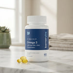 BetterVits Omega 3 with High EPA + DHA Concentration Food Supplement - 60 Capsules