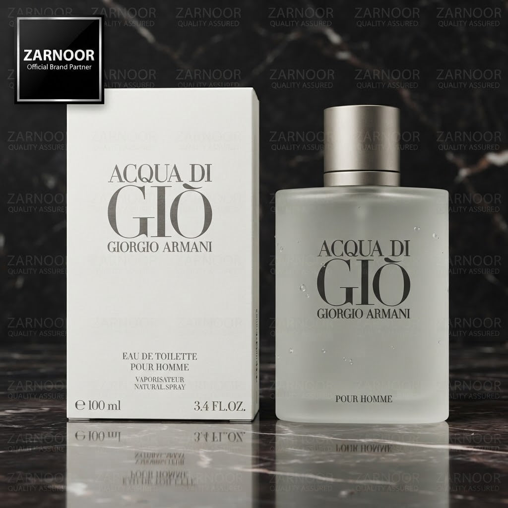 Giorgio Armani Acqua Di Giò Pour Homme Eau de Toilette Vaporisateur Natural Spray - 100ml / 3.4 Fl. Oz. zarnoor