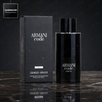 Giorgio Armani Code Parfum Vaporisateur Rechargeable Refillable Spray - 125ml / 4.2 Fl. Oz. zarnoor