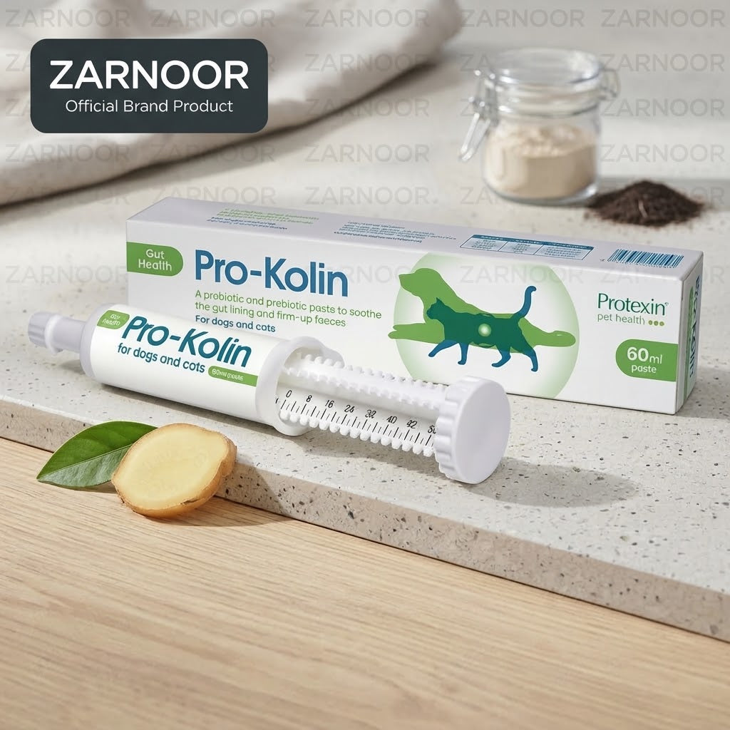 Zarnoor Protexin Pro-Kolin Probiotic & Prebiotic Paste for Dogs & Cats - 60ml