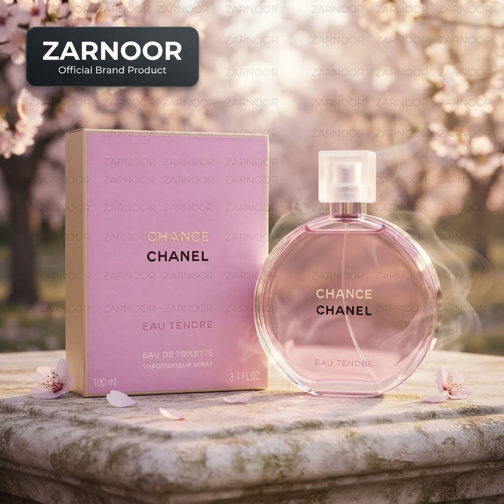 Zarnoor Chanel Chance Eau Tendre Eau de Toilette for Women - 100ml