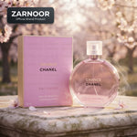 Zarnoor Chanel Chance Eau Tendre Eau de Toilette for Women - 100ml