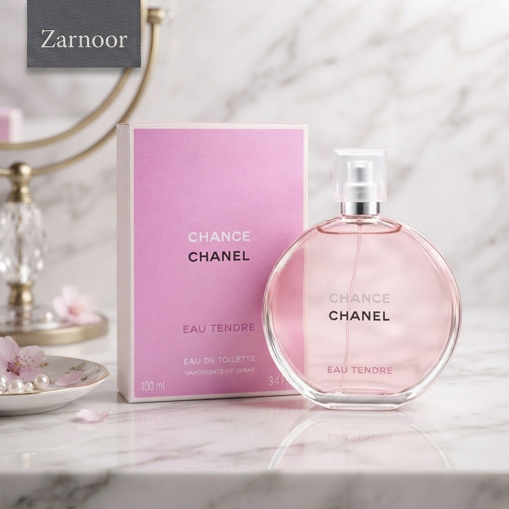 Chanel Chance Eau Tendre Eau de Toilette Vaporisateur Spray - 100ml / 3.4 Fl. Oz. zarnoor