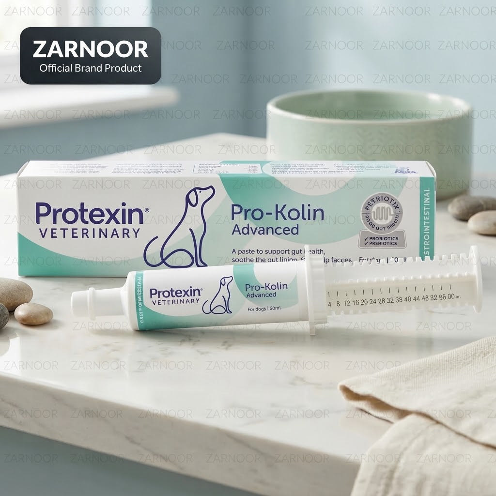 Zarnoor Protexin Veterinary Pro-Kolin Advanced Probiotic & Prebiotic Paste for Dogs - 60ml